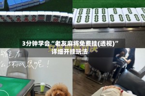 3分钟学会“老友麻将免费挂(透视)”详细开挂玩法