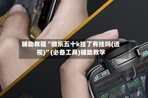 辅助教程“微乐五十k挂了有挂吗(透视)”(必备工具)辅助教学