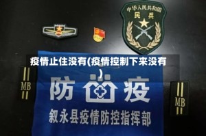 疫情止住没有(疫情控制下来没有)
