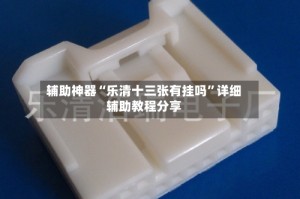 辅助神器“乐清十三张有挂吗”详细辅助教程分享