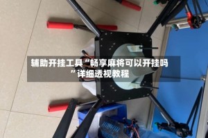 辅助开挂工具“畅享麻将可以开挂吗”详细透视教程
