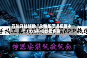 万能开挂辅助“永和备厅透视脚本”2026开挂教程步骤