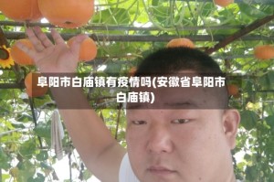 阜阳市白庙镇有疫情吗(安徽省阜阳市白庙镇)