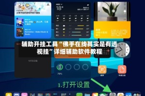 辅助开挂工具“佛手在线其实是有透视挂”详细辅助软件教程