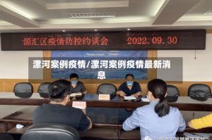 漯河案例疫情/漯河案例疫情最新消息