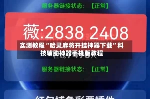 实测教程“哈灵麻将开挂神器下载”科技辅助神器手机版教程