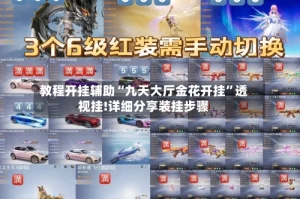 教程开挂辅助“九天大厅金花开挂”透视挂!详细分享装挂步骤