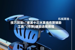 技巧玩法:“老友十三水系统作弊辅助工具”(作弊)辅助透视教程