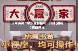 玩家实测“掌乐宝有挂吗”开挂(透视)辅助教程