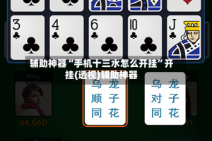 辅助神器“手机十三水怎么开挂”开挂(透视)辅助神器