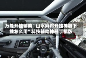 万能开挂辅助“山水麻将开挂神器下载怎么用”科技辅助神器手机版