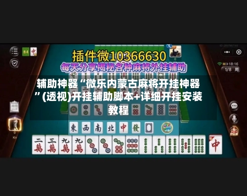 辅助神器“微乐内蒙古麻将开挂神器”(透视)开挂辅助脚本+详细开挂安装教程-第3张图片