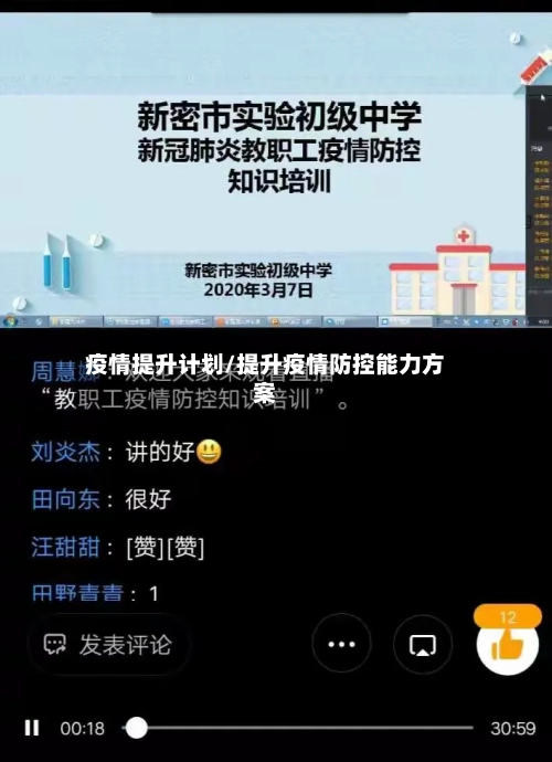 疫情提升计划/提升疫情防控能力方案-第1张图片