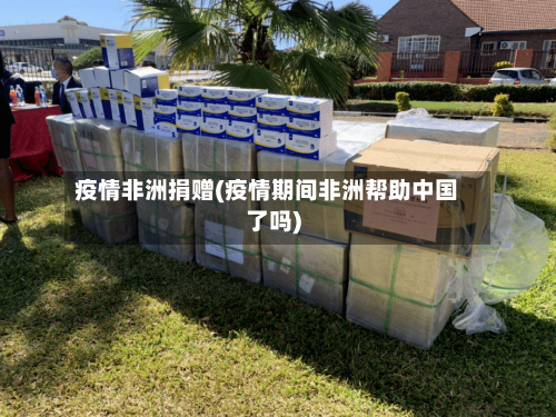 疫情非洲捐赠(疫情期间非洲帮助中国了吗)-第2张图片