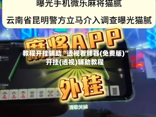 教程开挂辅助“透视看牌器(免费版)	”开挂(透视)辅助教程-第1张图片