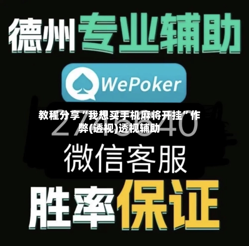 教程分享“我想买手机麻将开挂”作弊(透视)透视辅助-第1张图片