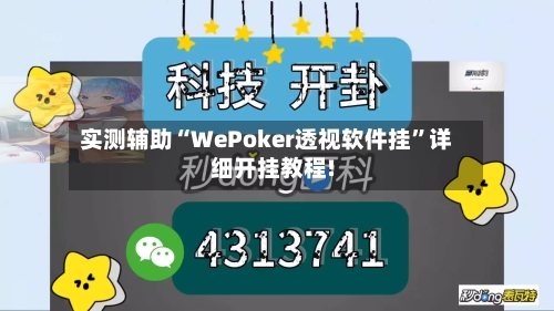 实测辅助“WePoker透视软件挂	”详细开挂教程!-第2张图片