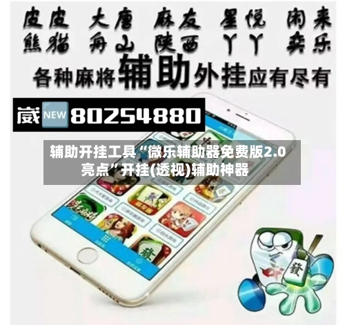 辅助开挂工具“微乐辅助器免费版2.0亮点”开挂(透视)辅助神器-第2张图片