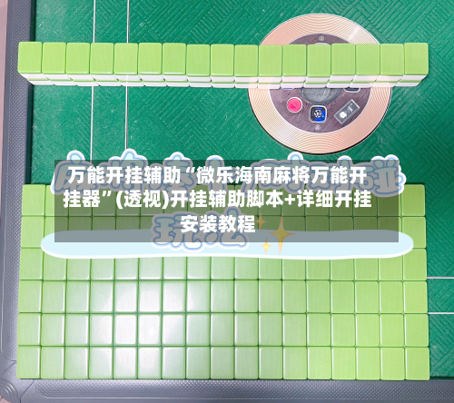 万能开挂辅助“微乐海南麻将万能开挂器	”(透视)开挂辅助脚本+详细开挂安装教程-第1张图片