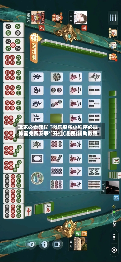 玩家必看教程“微乐麻将小程序必赢神器免费安装”开挂(透视)辅助教程-第2张图片