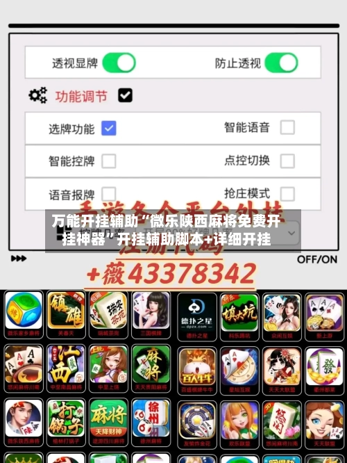 万能开挂辅助“微乐陕西麻将免费开挂神器”开挂辅助脚本+详细开挂-第2张图片