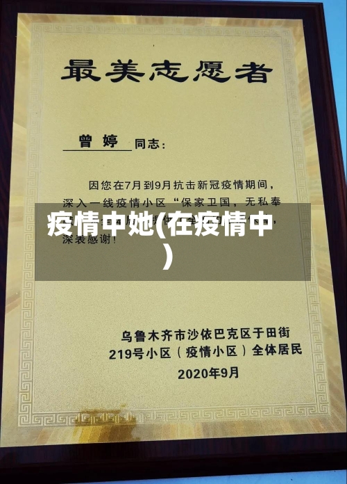 疫情中她(在疫情中)-第1张图片