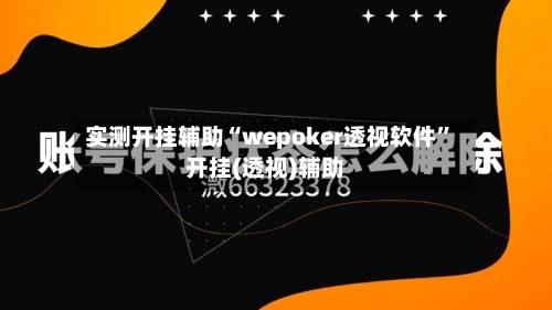 实测开挂辅助“wepoker透视软件”开挂(透视)辅助-第3张图片