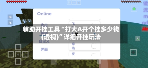 辅助开挂工具“打大A开个挂多少钱(透视)”详细开挂玩法-第1张图片