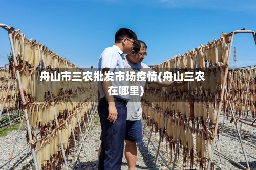舟山市三农批发市场疫情(舟山三农在哪里)-第1张图片
