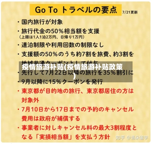 疫情旅游补贴(疫情旅游补贴政策)-第1张图片