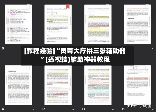 [教程经验]“灵尊大厅拼三张辅助器”(透视挂)辅助神器教程-第1张图片