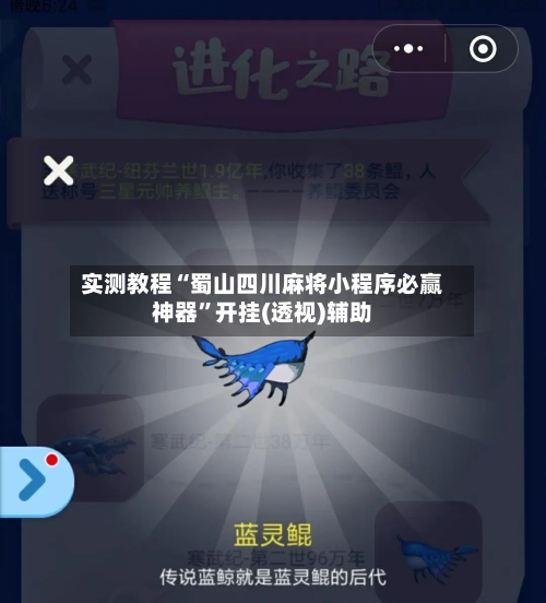 实测教程“蜀山四川麻将小程序必赢神器”开挂(透视)辅助-第1张图片