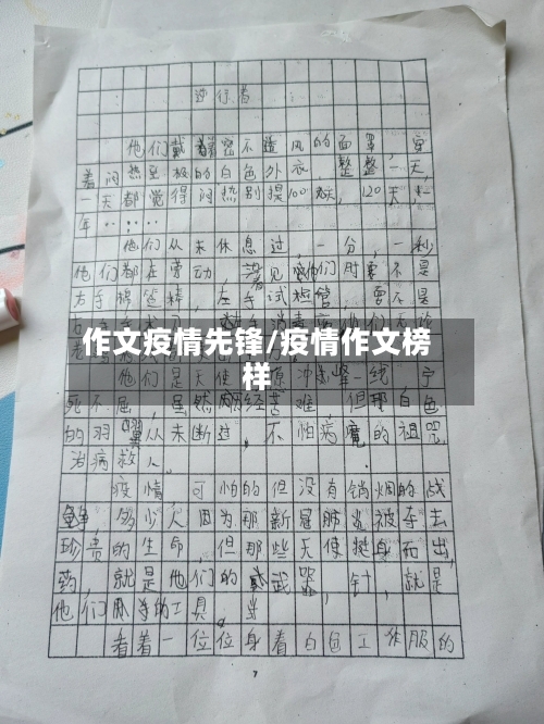 作文疫情先锋/疫情作文榜样-第2张图片