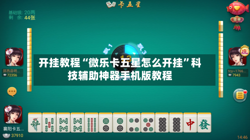 开挂教程“微乐卡五星怎么开挂”科技辅助神器手机版教程-第1张图片
