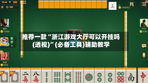 推荐一款“浙江游戏大厅可以开挂吗(透视)”(必备工具)辅助教学-第1张图片