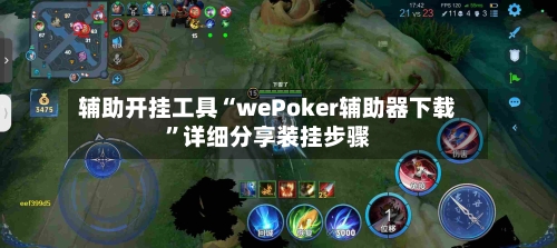 辅助开挂工具“wePoker辅助器下载”详细分享装挂步骤-第1张图片