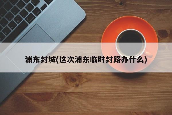 浦东封城(这次浦东临时封路办什么)