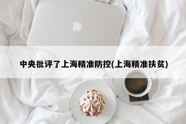 中央批评了上海精准防控(上海精准扶贫)