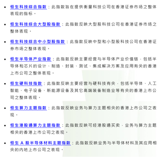 恒生指数公司，推出A股半导体材料主题指数
