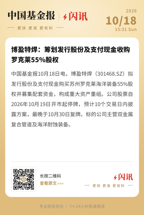 停牌前大涨！301468，重大资产重组